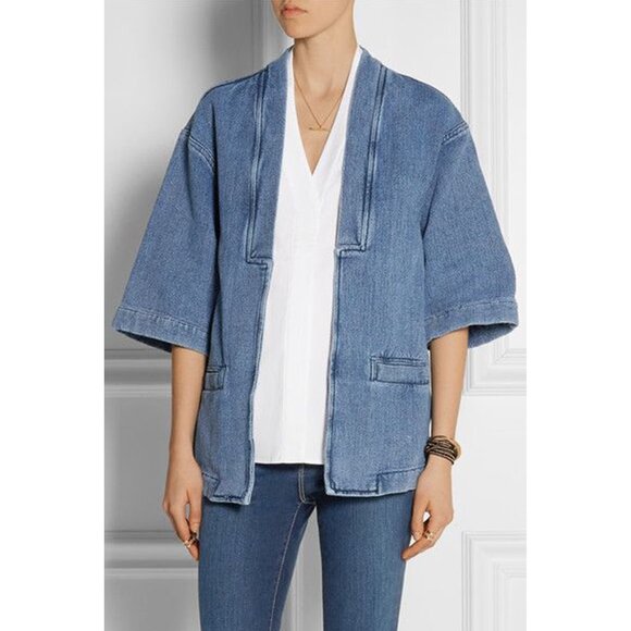 M.I.H. Jeans Denim Kimono Jacket S - Picture 7 of 7